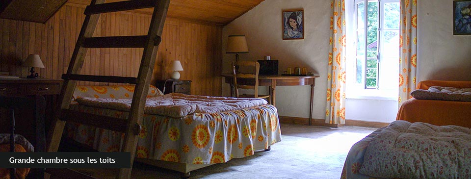 La chambre sous les toits